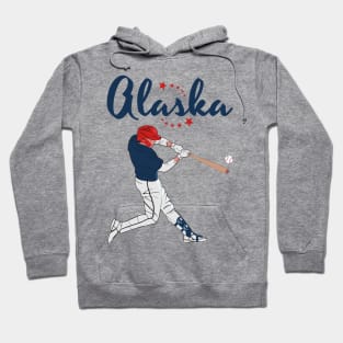 Alaska Baseball Hoodie
